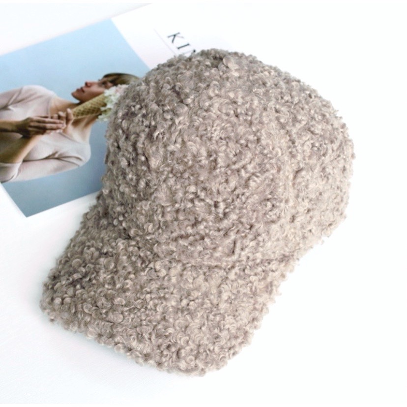 Gray Teddy Hat